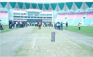 Cricket ground at Sardar Patel National Divyang T20 Cup